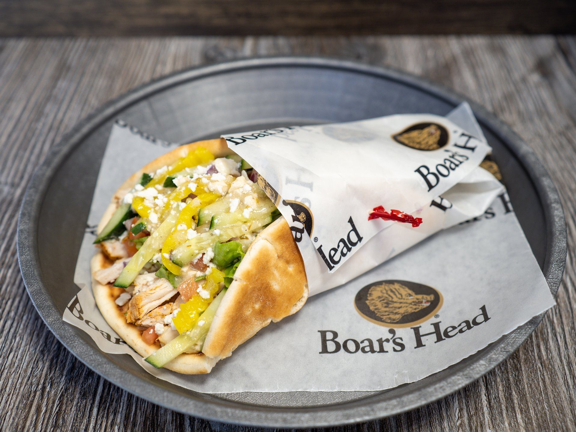 Greek Town Pita Panini.