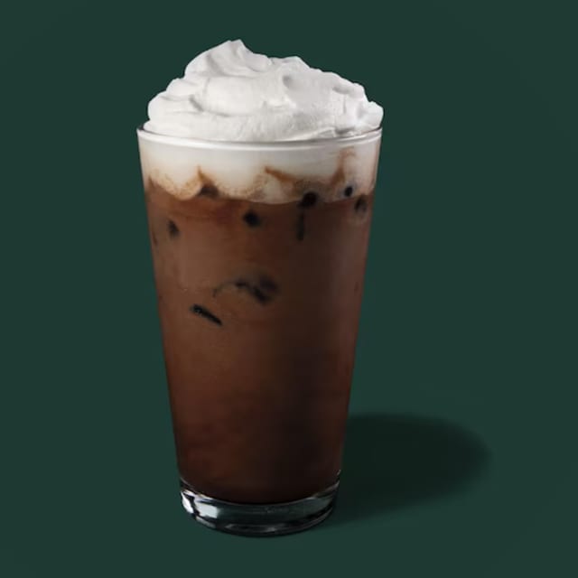 Iced Peppermint Mocha.