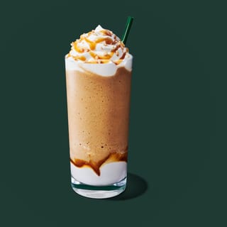 Caramel Ribbon Crunch Frappe