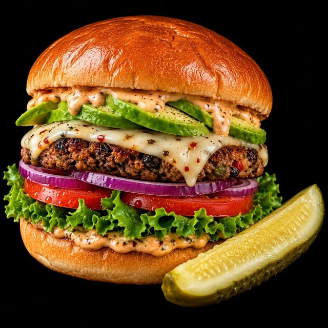 VEGGIE BURGER.