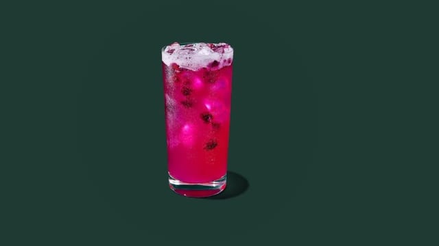 Mango Dragon Fruit Refresher.