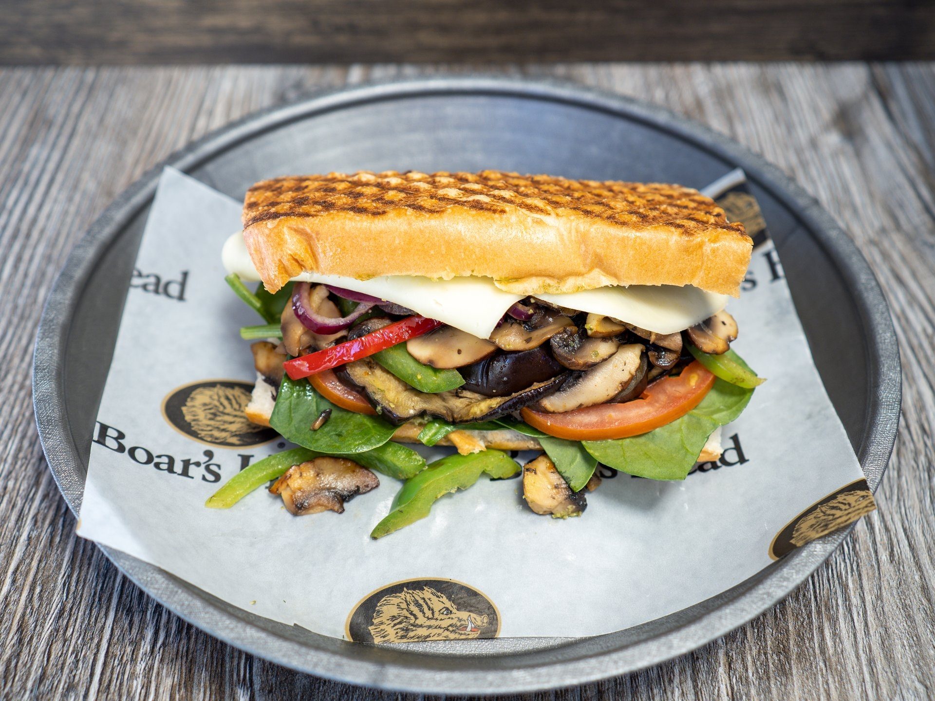 Vegetarian Panini.