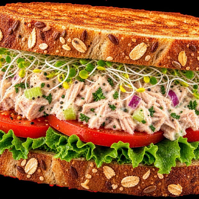 ALBACORE TUNA SANDWICH.