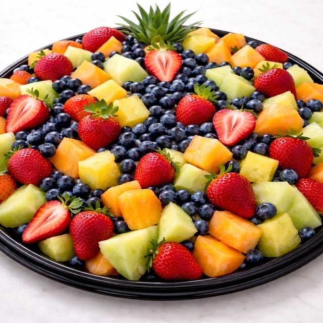 Fresh Seasonal Fruit Platters.