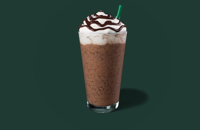 Double Chocolaty Chip Frappe.