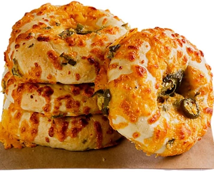 Jalapeño & Cheddar Bagel.