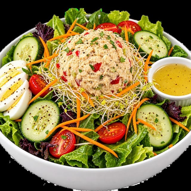 ALBACORE TUNA SALAD.