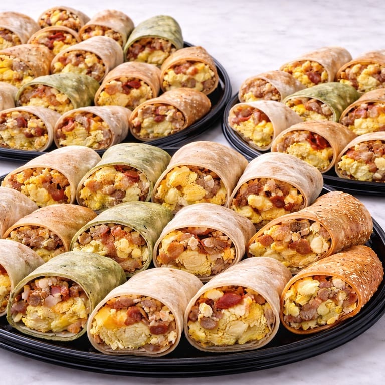 Delicious Breakfast Burrito