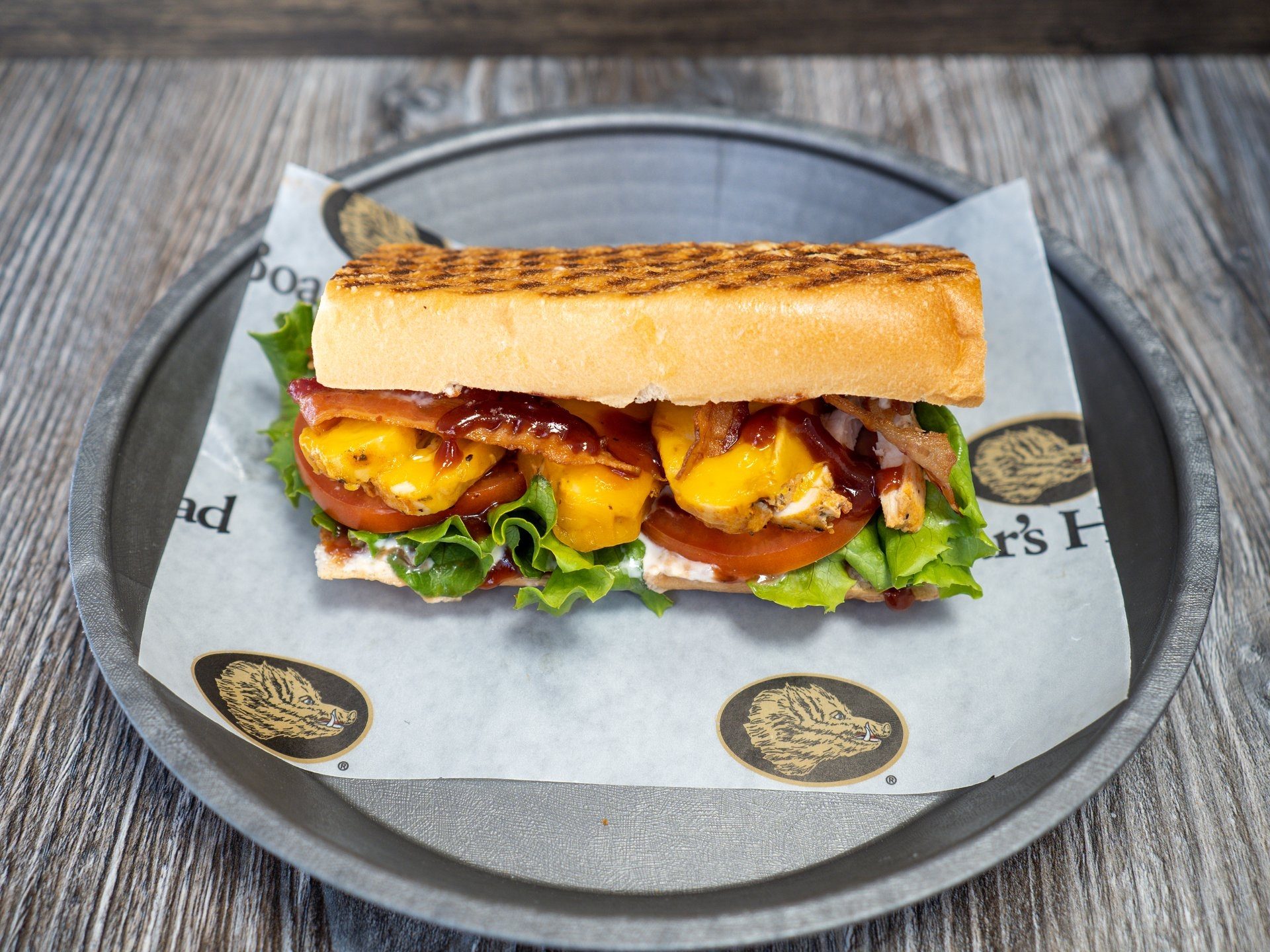 BBQ Chicken & Ranch Panini.