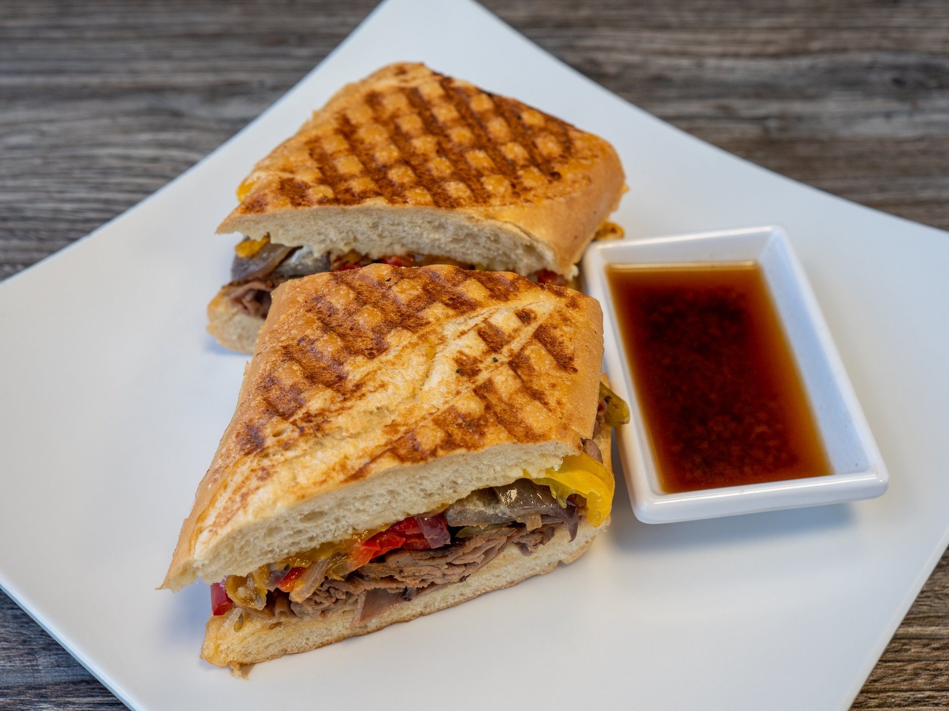 French Dip Panini.