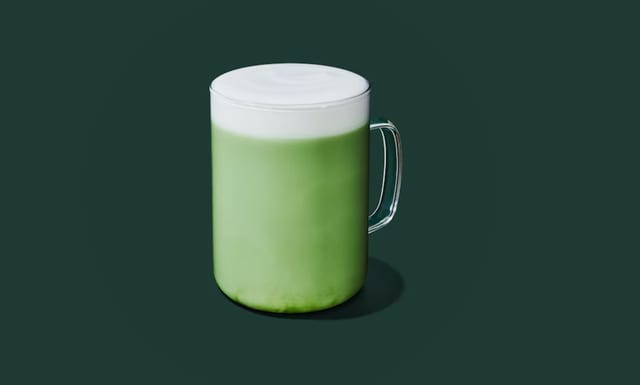 Hot Matcha Latte.