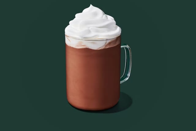 Hot Peppermint Mocha Latte.