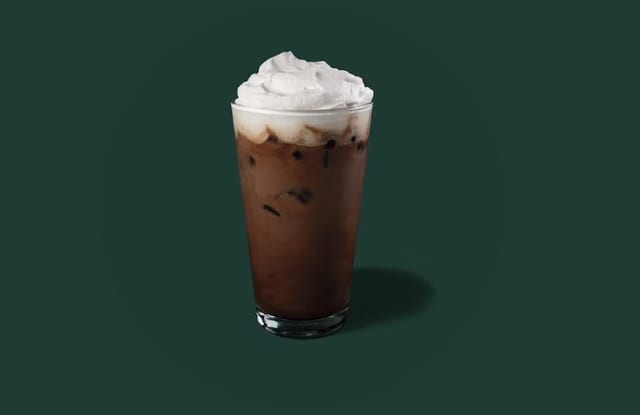Iced Caffe Mocha.