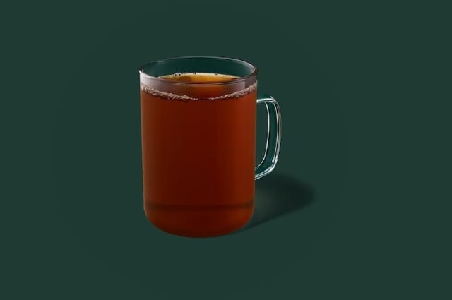 Hot Brewed Tea.