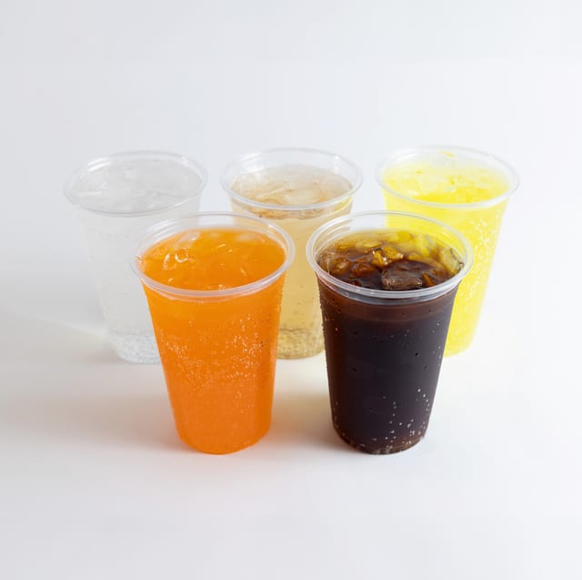 Assorted Individual Sodas.