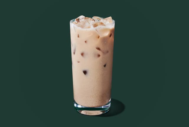 Iced Pumpkin Cream Chai Latte.
